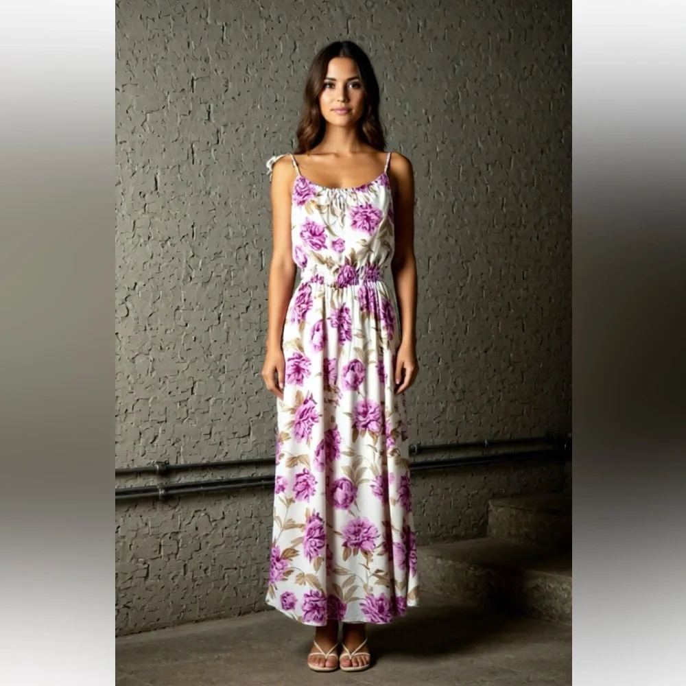 NWT Abercrombie & Fitch Floral Maxi Dress